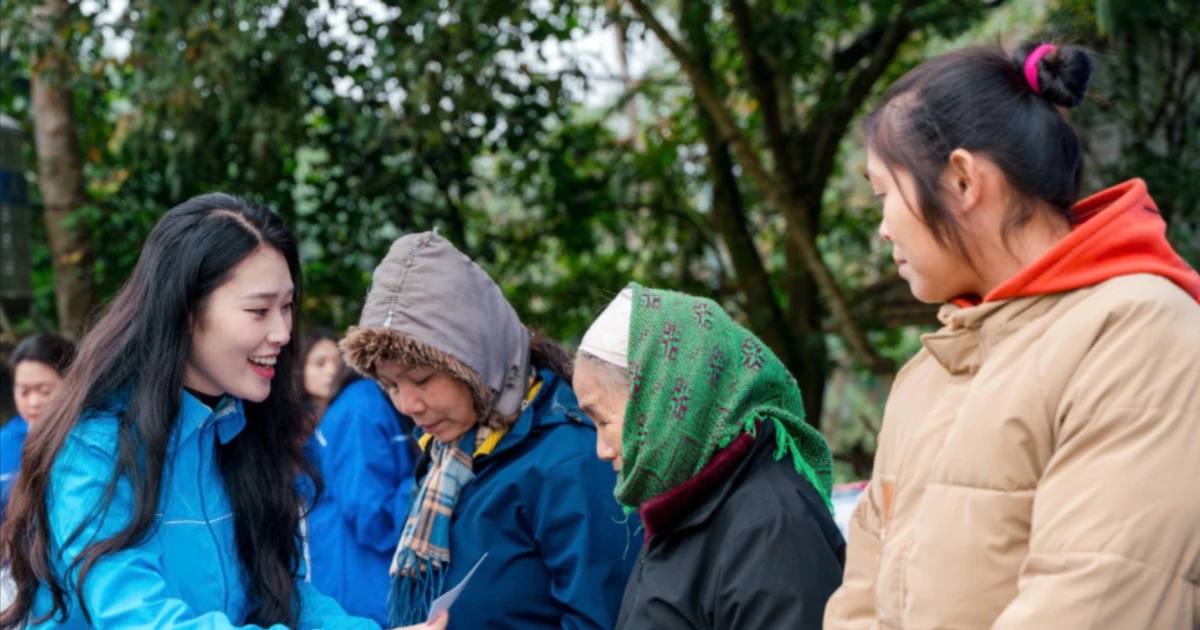 Tuổi trẻ Thủ đô mang mùa đông ấm đến Thung Nai