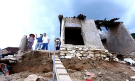 Người dân miền núi Nghệ An bất an vì sạt lở đất