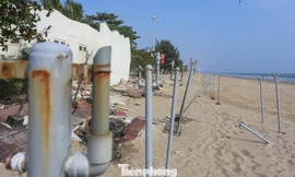 Tìm phương án cho loạt công trình xuống cấp ở phố biển đẹp nhất Bắc Trung bộ