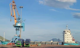 Vận hành tuyến vận tải container Hải Phòng - Vũng Áng 