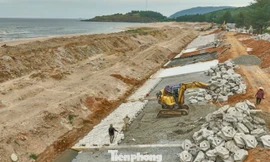 Cấp tập trên các công trình trọng điểm trước mùa mưa lũ