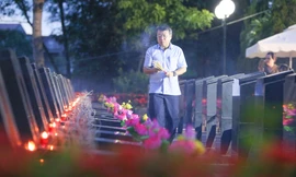 Tri ân Anh hùng liệt sĩ hy sinh tại Cầu Nhe