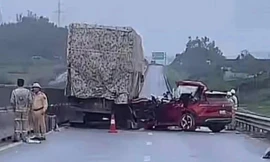 Tai nạn trên cao tốc, tài xế ô tô 7 chỗ tử vong