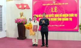 Viện KSND tỉnh Quảng Trị có Viện trưởng mới 