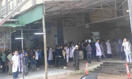 Người đàn ông cầm dao tấn công khiến nhiều người ở Bệnh viện Sản - Nhi Nghệ An bị thương