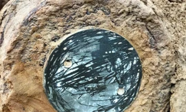 Sạt lở bờ sông, phát hiện quả bom nặng gần 200kg