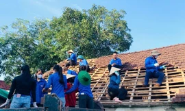 Chung sức, đồng lòng xóa nhà tạm cho người nghèo ở Nghệ An