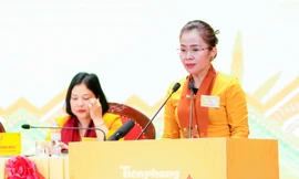 Bà Võ Thị Minh Sinh tái cử Chủ tịch Ủy ban MTTQ Việt Nam tỉnh Nghệ An