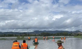 Người đàn ông tử vong khi đi thả lưới trong lũ