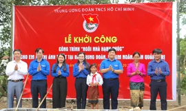 Trung ương Đoàn khởi công hai Ngôi nhà hạnh phúc tại Quảng Trị