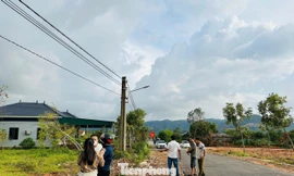 Nguy cơ phá vỡ hạ tầng trong 'cơn sốt ảo' đất nền ở vùng quê Hà Tĩnh