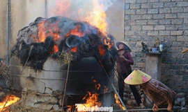 Làng nồi đất rực lửa chạy đơn hàng Tết