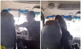 Tài xế buýt ở Nghệ An bị hành khách tấn công khi xe đang chạy
