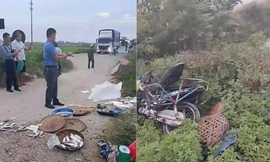 Băng qua đường ray, người phụ nữ bán cá bị tàu tông tử vong