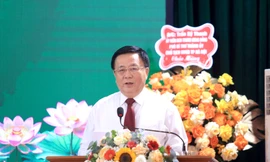 Ông Nguyễn Xuân Thắng dự Đại hội Đảng bộ xã Bích Hào