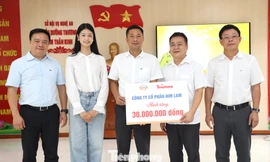 Công ty CP Him Lam, Báo Tiền Phong tri ân các thương, bệnh binh ở Nghệ An