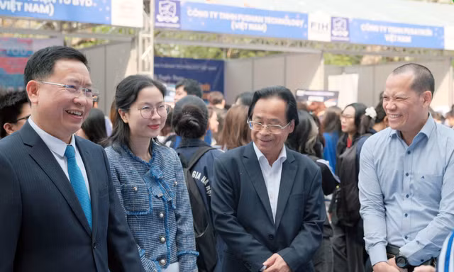 Doanh nghiệp là đối tác quan trọng trong đào tạo và tạo việc làm cho sinh viên