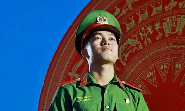 1.600 học viên cảnh sát tạo nên màn ‘Trống hội’ hoành tráng tại A80