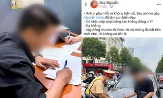 Bị xử phạt vì dùng AI ‘chế’ hình ảnh bị CSGT xử phạt