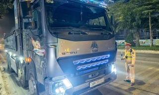 CSGT toàn quốc đồng loạt kiểm tra, xử lý xe quá tải