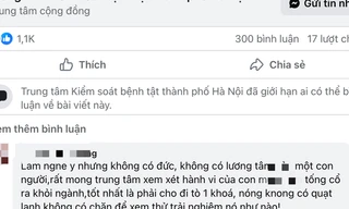 CDC Hà Nội khóa bình luận Fanpage vì nhân viên liên quan vụ 'mẹ kế bạo hành'