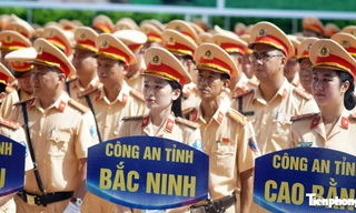 Hà Nội tiếp nhận gần 100 phương tiện và 660 cán bộ, chiến sĩ CSGT làm nhiệm vụ A80 