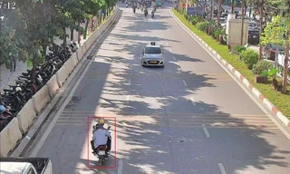 Trong 12 giờ, camera AI 'bắt' gần 1.800 trường hợp vi phạm giao thông ở Hà Nội