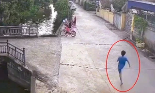 Nam sinh lớp 6 lao xuống kênh cứu cháu bé 5 tuổi gặp nạn