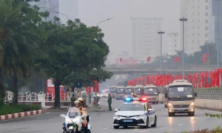 Bảo đảm giao thông thông suốt, an ninh trật tự được giữ vững phục vụ Đại hội XIV của Đảng