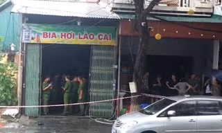 Cháy nhà ở Lào Cai, 4 người bị thương