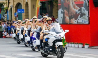 Hà Nội phân luồng giao thông phục vụ Lễ xuất quân và diễn tập công tác bảo vệ Đại hội XIV của Đảng