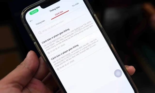 Nhiều tài xế vi phạm giao thông nhận thông báo qua VNeTraffic