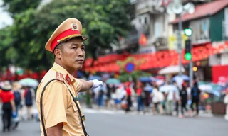 Phân luồng giao thông phục vụ Triển lãm thành tựu kinh tế - xã hội nhân kỷ niệm 80 năm Ngày Quốc khánh