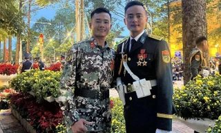 Chuyện đặc biệt về hai anh em ruột cùng tham gia diễu binh 2/9