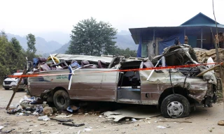 Danh tính các nạn nhân tử vong trong vụ lật xe thiện nguyện tại Lào Cai