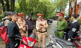 CSGT toàn quốc kiểm tra bãi trông giữ xe học sinh: Phát hiện hơn 19.000 trường hợp vi phạm