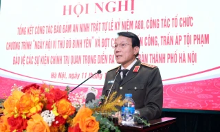 Khẳng định bản lĩnh, sức mạnh, uy tín, thương hiệu của Công an Thủ đô