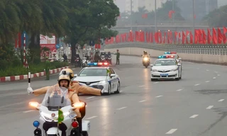 Công an Hà Nội điều chỉnh phân luồng giao thông phục vụ Đại hội XIV của Đảng