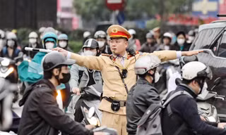 CSGT Hà Nội chủ động phương án bảo đảm trật tự, an toàn giao thông phục vụ ngày bầu cử