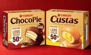 Orion ra mắt dòng sản phẩm “Less sugar - giảm đường” giữ tròn vị ngon