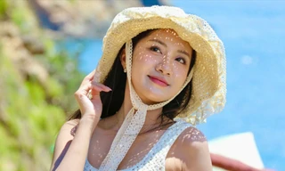 Hà Trúc Linh, Phạm Thùy Dương và Phương Linh giữa tuyệt tác của thiên nhiên 