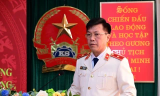 Ông Lý Văn Huấn giữ chức Viện trưởng Viện kiểm sát nhân dân tỉnh Tuyên Quang