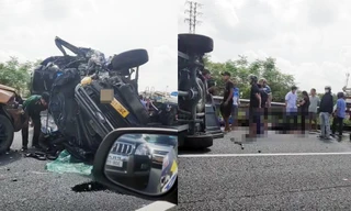 Tai nạn liên hoàn trên cao tốc Pháp Vân – Cầu Giẽ, nhiều người bị thương