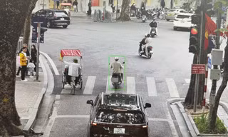 Camera AI 'bắt lỗi' hơn 1.000 trường hợp, giao thông Hà Nội chuyển biến tích cực sau 7 ngày