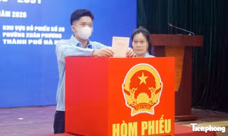 Hà Nội: Người bị tạm giam, tạm giữ và học viên cai nghiện ma túy bỏ phiếu bầu cử