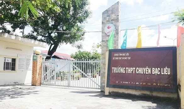 Trường THPT chuyên Bạc Liêu (Ảnh minh hoạ). chuyen-bac-lieu.jpg
