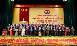 Ông Quản Minh Cường tái đắc cử chức vụ Bí thư Tỉnh ủy Cao Bằng