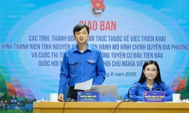 Thanh niên tình nguyện đẩy mạnh 'Mặt trận số' và hỗ trợ đổi thẻ đảng viên