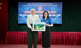 Tuổi trẻ Ninh Bình giao lưu, trao đổi kinh nghiệm với Liên đoàn Thanh niên Đảng Cánh tả Đức 