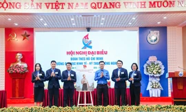 Hội nghị Đại biểu Đoàn TNCS Hồ Chí Minh Trường Đại học Kinh tế - Kỹ thuật Công nghiệp nhiệm kỳ 2025 - 2027